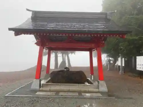 赤城神社の手水