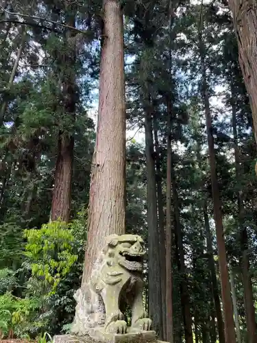 大宮温泉神社の狛犬