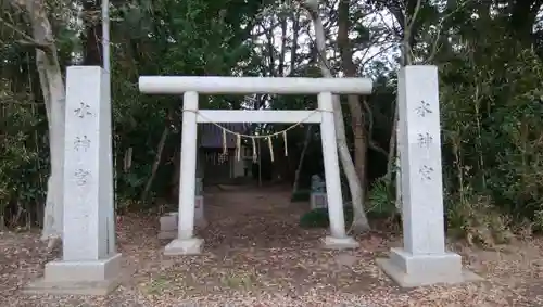 水神宮の鳥居