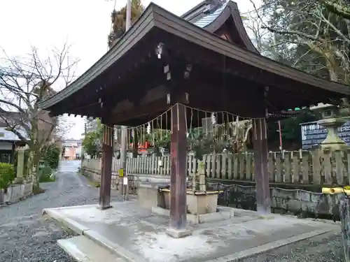 吉田神社の手水舎