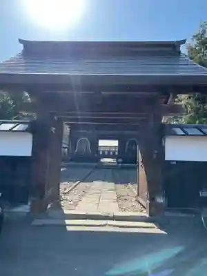 長勝寺の山門・神門