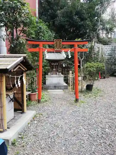 三田春日神社の鳥居