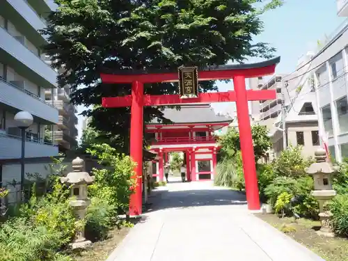成子天神社の鳥居