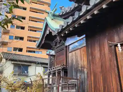 お菊神社（十二所神社境内社）の本殿・本堂