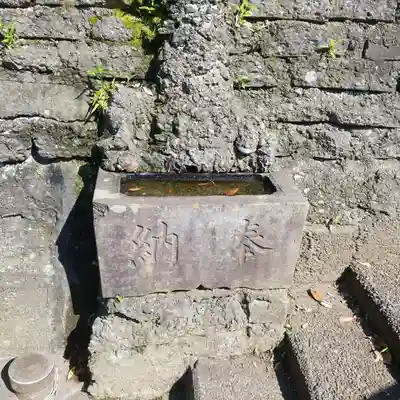 鉢形鷲神社の手水舎