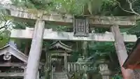 黒龍社(伊奈波神社境内社)の鳥居