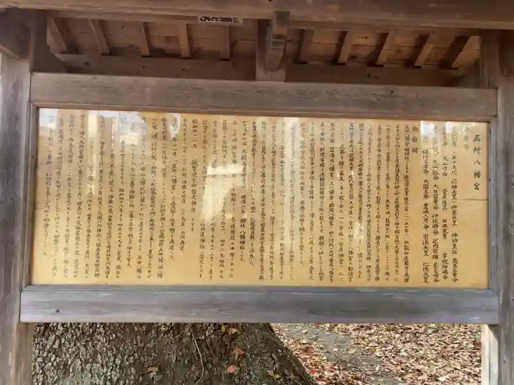 五所八幡宮の歴史