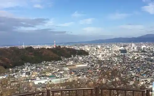 熊野神社の景色