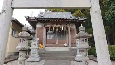 熊沢権現神社の本殿・本堂