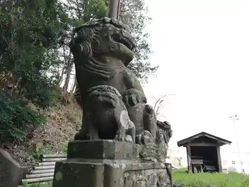 喜連川神社の狛犬