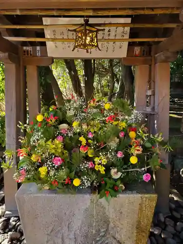 富知六所浅間神社の手水