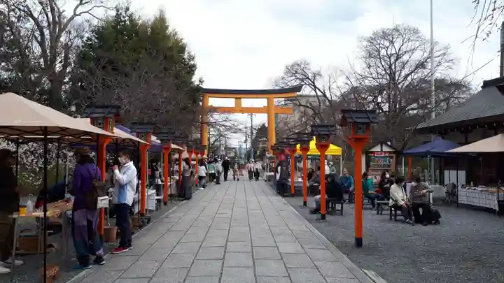 平野神社のお祭り
