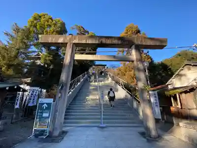 針綱神社の鳥居