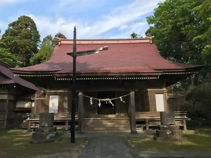 古四王神社の本殿・本堂