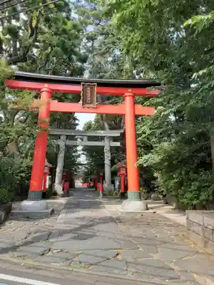 馬橋稲荷神社の鳥居
