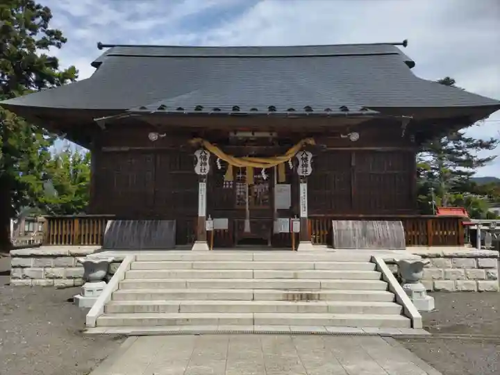 飯坂八幡神社の本殿・本堂