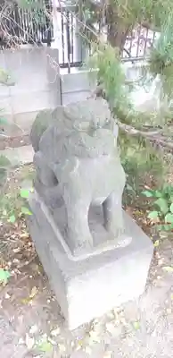 越谷香取神社の狛犬