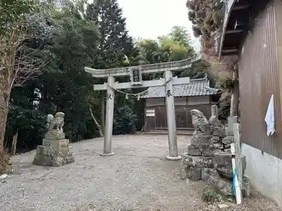 田寸神社の鳥居