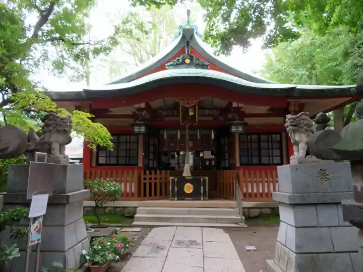 秋葉神社の本殿・本堂
