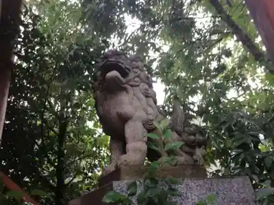 池袋御嶽神社の狛犬