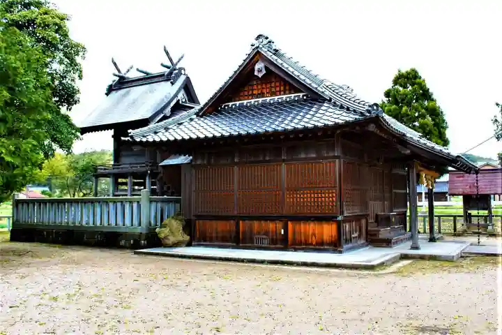 大野津神社の本殿・本堂
