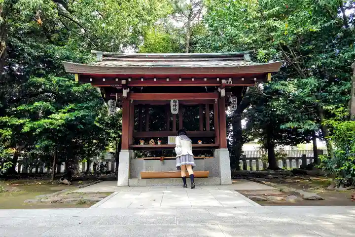 進雄神社の手水舎