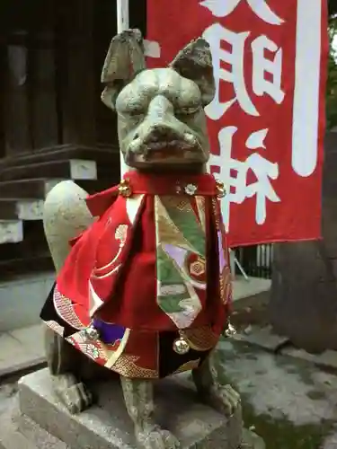 熊野神社の狛犬