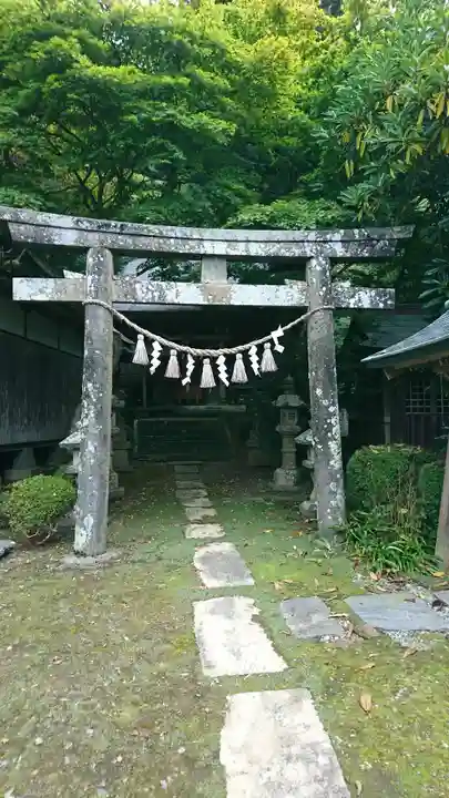 零羊崎神社の鳥居