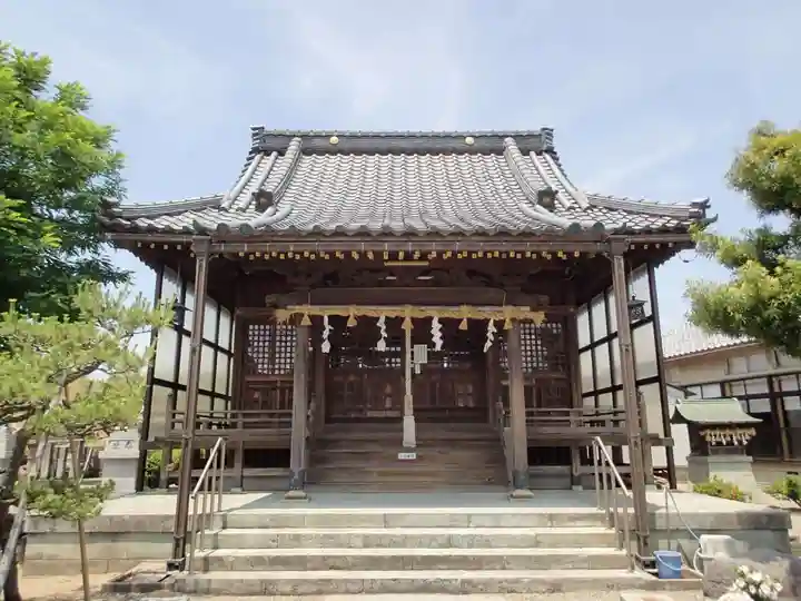 黒龍神社の本殿・本堂