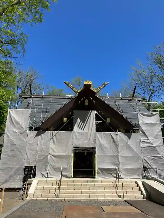 旭川神社の本殿・本堂