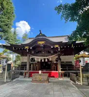 草加神社の本殿・本堂