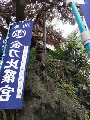 大綱金刀比羅神社の狛犬