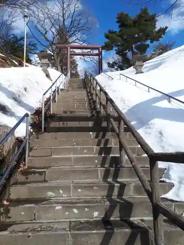 厚別神社の鳥居