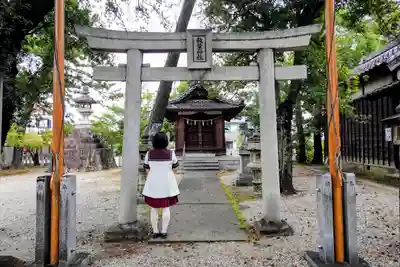 和泉八劔神社の鳥居