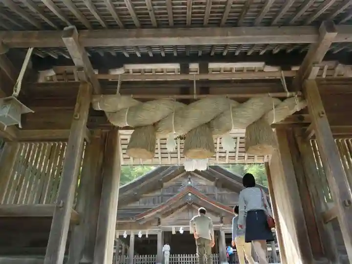 美保神社の本殿・本堂