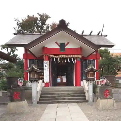 元郷氷川神社の本殿