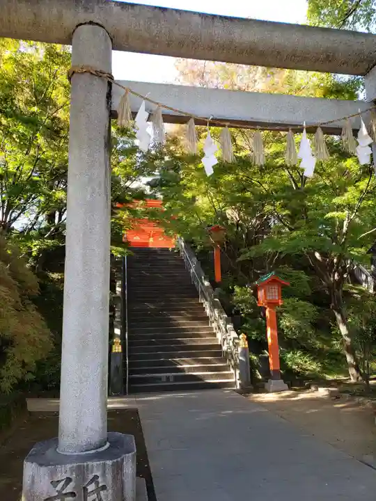 穴八幡宮の鳥居