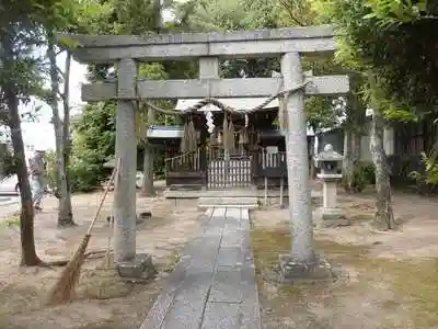野神神社の鳥居