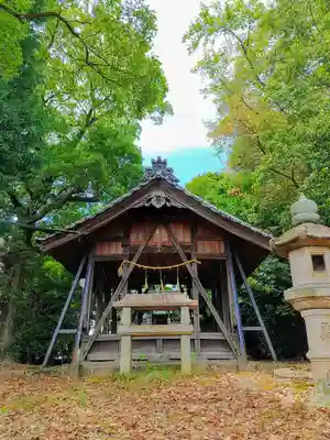 白山社（千代）の本殿・本堂