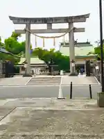 難波大社 生國魂神社の鳥居