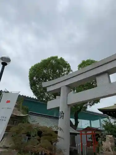 南宮宇佐八幡神社（脇浜神社）の鳥居