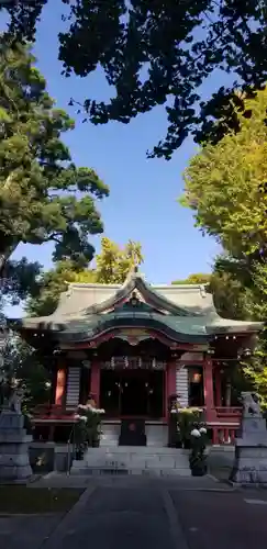 柴又八幡神社の本殿・本堂