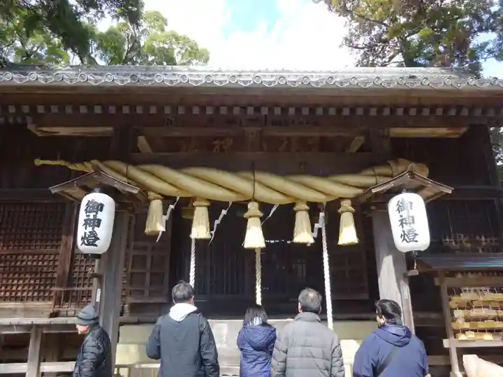川津来宮神社の本殿・本堂