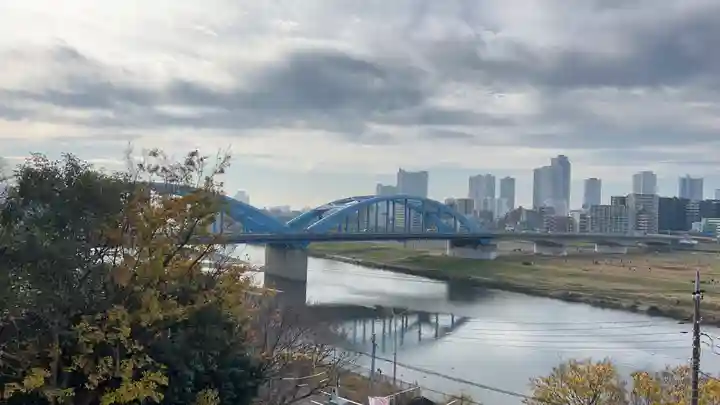 多摩川浅間神社の周辺