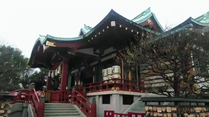 亀戸天神社の本殿・本堂