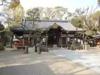 杭全神社の本殿・本堂