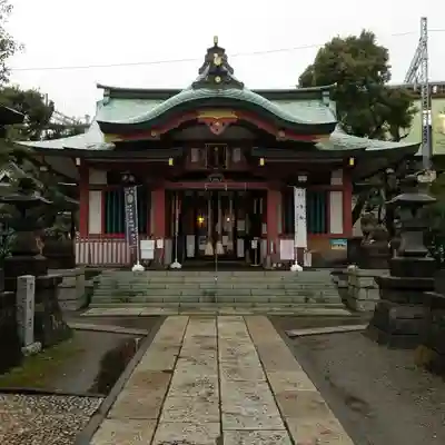 鮫州八幡神社の本殿・本堂