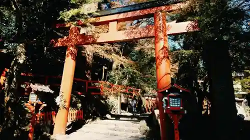 貴船神社の鳥居