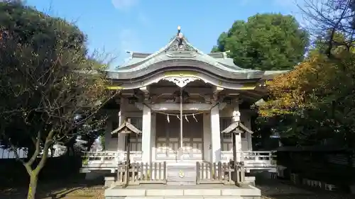 関前八幡神社の本殿