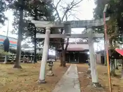 諏訪神社の鳥居